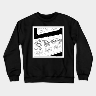 Inedible crab Crewneck Sweatshirt